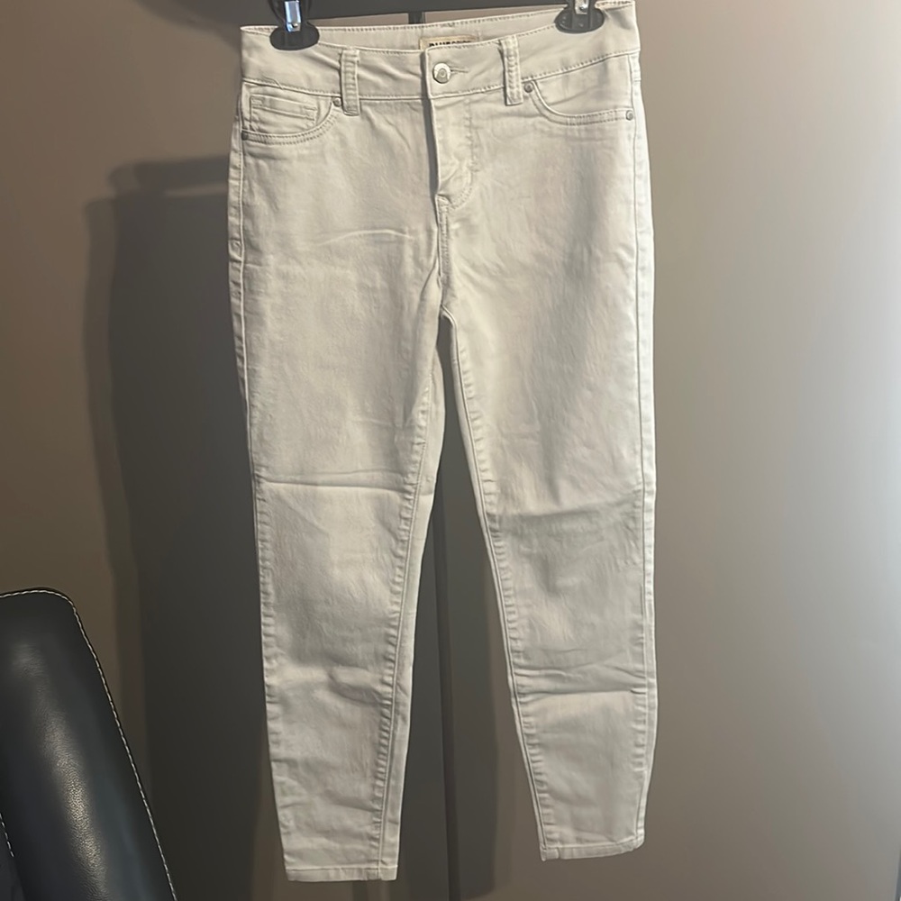 Blue spice ankle khakis size S